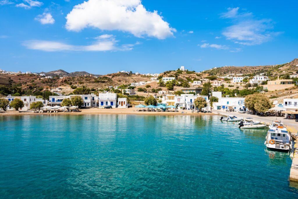 Kimolos island harbour